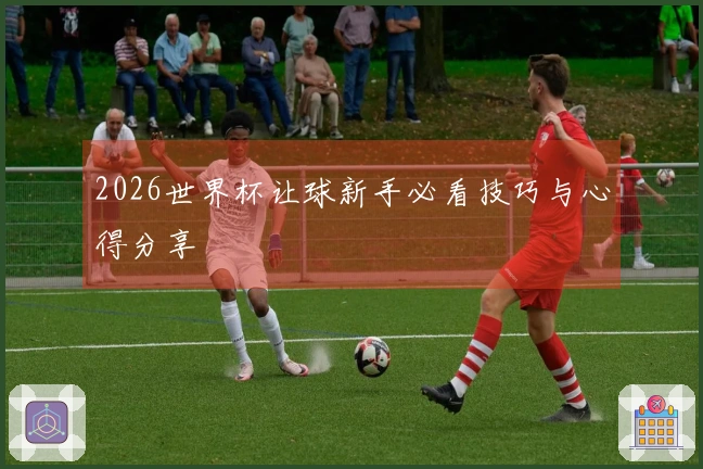 2026世界杯让球新手必看技巧与心得分享